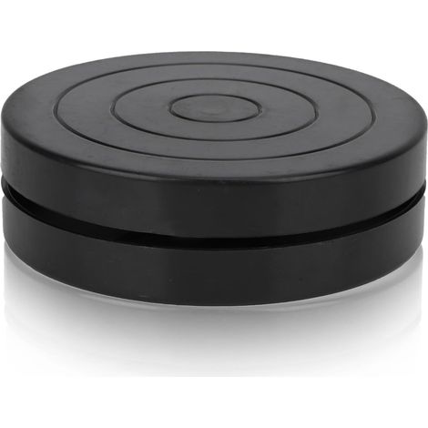 Turntable ø11.5 cm, Turning Wheel Carving Wheel Clay Turntable Turntable Double Sided Plastic Ceramic Wheel Carving Turntable (1/5)