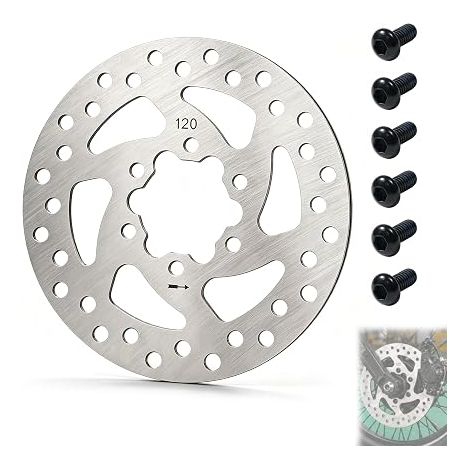 Disque de Frein pour Trottinette Électrique en Acier Inoxydable 120mm (1/5)