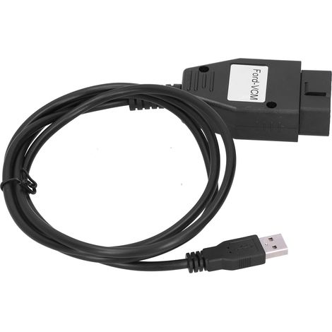 Câble de diagnostic automobile avec interface OBD et cordon USB pour le diagnostic des pannes, compatible avec Ford. (1/5)