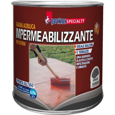 Guaina acrilica 750 ml grigio