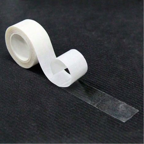 Lot de 4 rouleaux, Ruban adhésif double face imperméable pour corps et vêtements, ruban adhésif invisible de mode pour la plage (1/4)