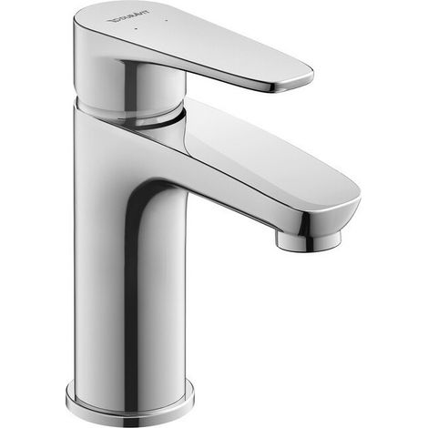 mitigeur de lavabo Duravit B.1 S sans garniture de vidage chroméé