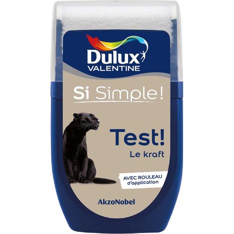 [PROMO] Dulux Valentine Si Simple - Peinture toutes pièces - Testeur Mat Le Kraft 30 mL (1/5)