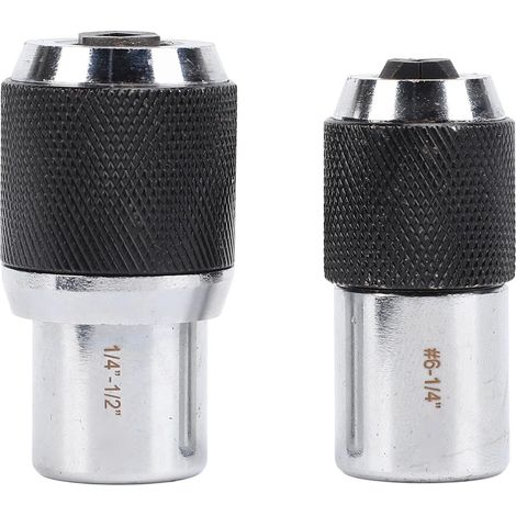 2-teiliges Gewindebohrer-Steckschlüssel-Set, 3/8-Zoll-Antrieb, verstellbare, effiziente Gewindebohrer-Steckschlüsseleinsätze, Gewindebohrer-Halter-Werkzeug für Gewindebohrer, (1/5)