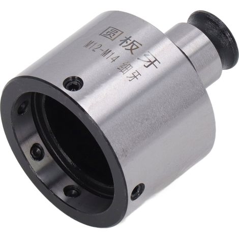 Mandrin à filetage rapide 19mm en acier carbone pour tours M12 M14, changement rapide, dents fines (1/5)