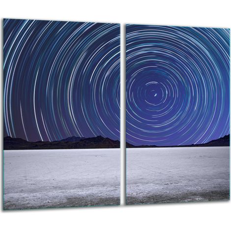 Tagliere di vetro 2x 30x52 stelle (1/5)