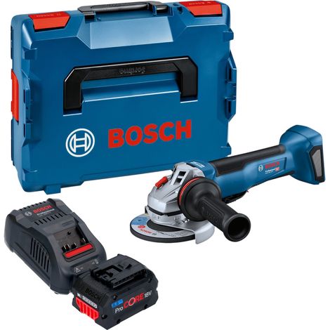 Meuleuse d'angle sans fil Bosch GWS 18V-10 P Professional 18 V 125 mm sans balais + 1 batterie ProCORE 5,5 Ah + chargeur + L-Boxx (1/5)