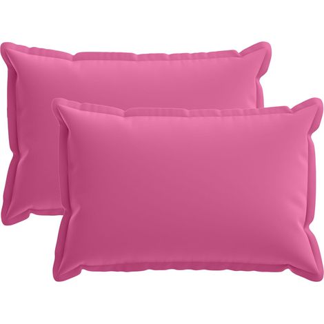 Kissenbezug 2 stk. HOUTEN Rosa 30 x 50 cm Polyester vidaXL