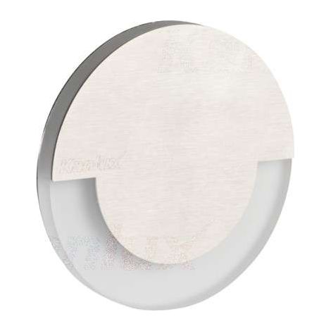 Kanlux – Applique murale escalier LED 12V 3000K blanc – Éclairage balisage compact 7x7cm – Métal et plastique – Intérieur IP20 (1/6)