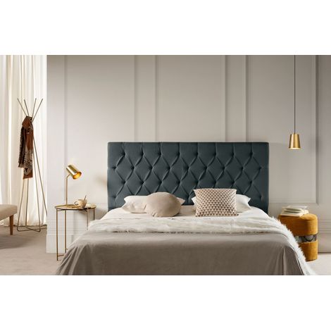 Cabecero Tapizado CAPRI Acualine 160x120x12 cm - Moonia (1/5)
