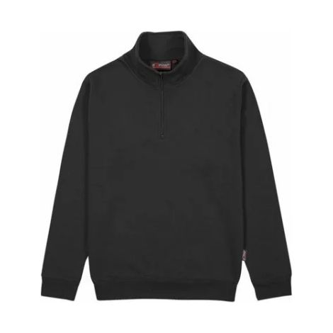 Felpa da lavoro con mezza zip TAUTRA - Nero, confezione da 25 - 2XL