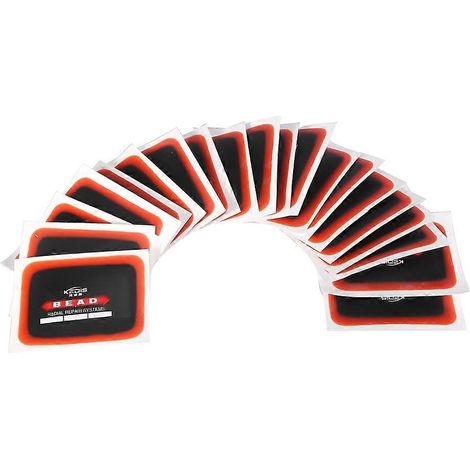 20 rustines radiales universelles de 50 x 70 mm pour pneus de voitures et de motos