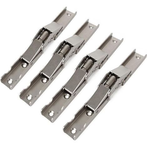 4Pcs 90 Degree Folding Door Hinges Shelf Table Support Furniture Parts (1/5)