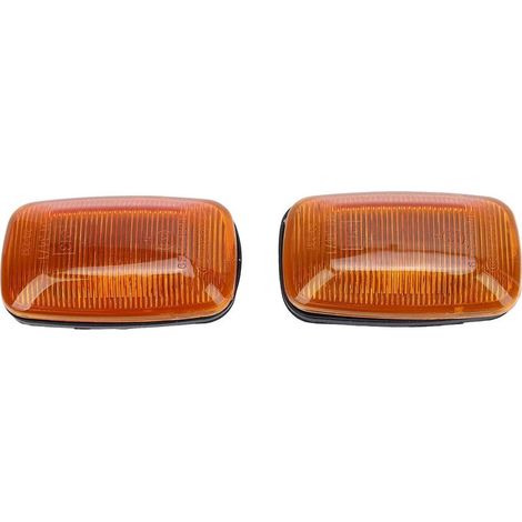 mingzhe Couvercle de Feux Position Latéraux LED Ambre ABS (1/5)