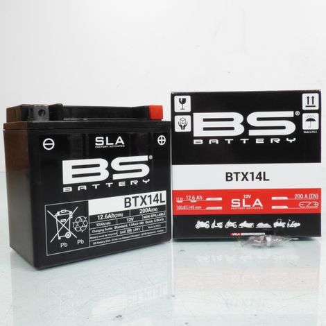 SLA-BS-Batterie für Harley Davidson 1200 XR FRST 2008 bis 2010