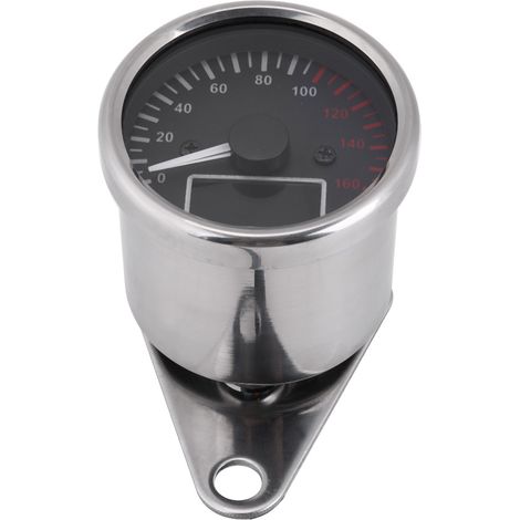 Nouveau tableau de bord universel 12V pour moto avec compte-tours, compteur de vitesse et indicateur de niveau de batterie à écran LCD LED (à commande électrique). (1/5)