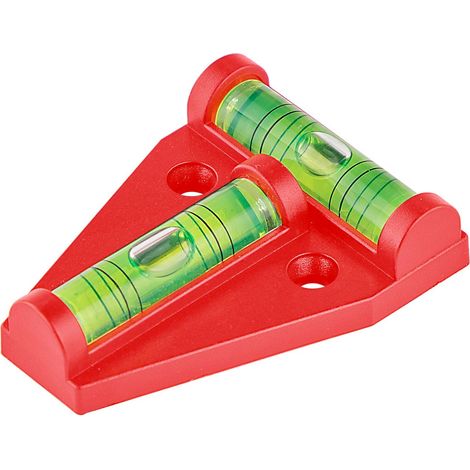 KesTek Kreuzwasserwaage Wasserwaage Libelle Messwerkzeug Magnetisch 58x43mm (1/5)
