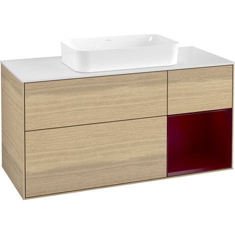 Villeroy & Boch G711HBPC Meuble sous-lave-main Finion G71 (1/2)