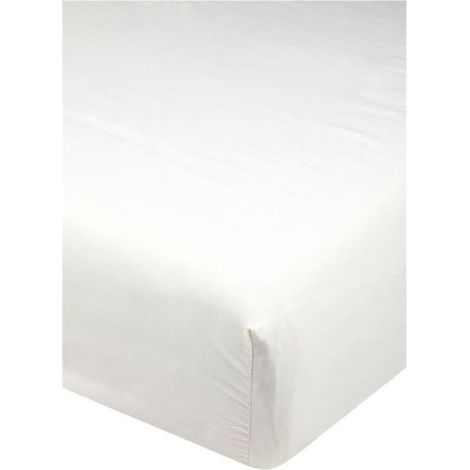 Spannbettlaken 90 x 190 cm Cocoon Ecru (1/5)