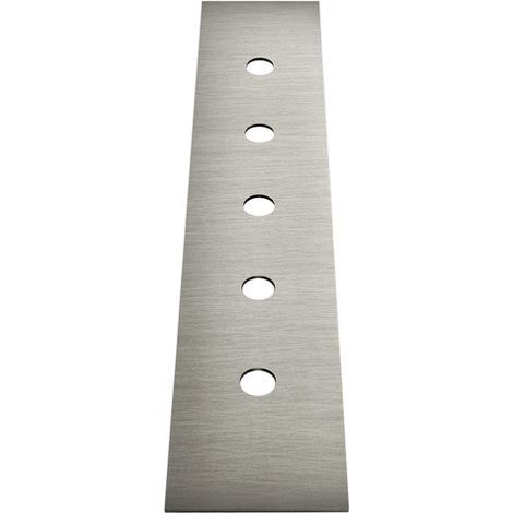 Plaque décorative Gessi à 5 trous pour Secur Box 01669, montage (1/2)