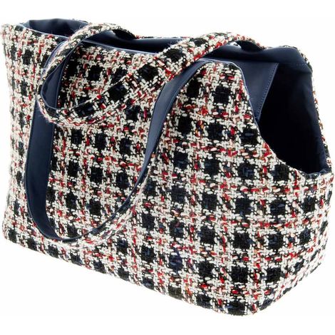 Borsa trasporto modello Brigitte con pochette per cani