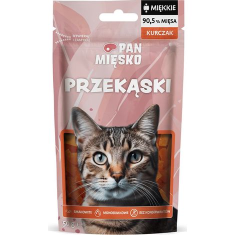 Mr. Meat Snack per gatti - Snack morbidi 50 g
