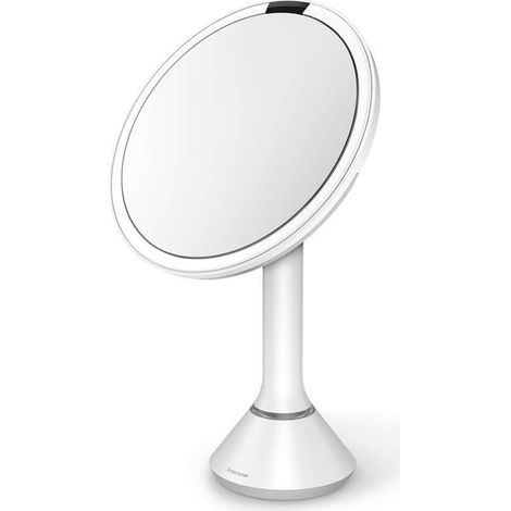 Simplehuman - Kosmetikspiegel mit LED Dual-Light-Beleuchtung, weiß ST3054 (1/5)