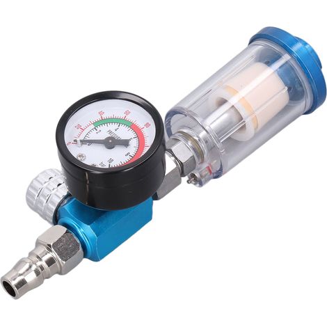 Accessoire pour pistolet à peinture pneumatique 1/4 pouce pour climatiseur, en fer/plastique/laiton (1/5)