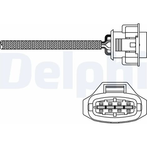 Sonde lambda Delphi Technologies ES10792-12B1 FIAT 55198037