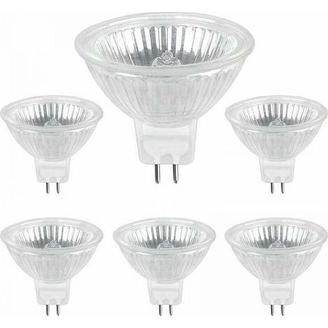 GU5.3 35W 12V Halogenlampe, MR16 Halogen-Spotlampe, 6er-Pack (1/5)