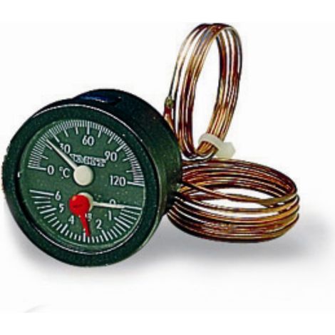 Thermo-Manometer Ø 52 mm, 0-6 bar, 0...+120 °C