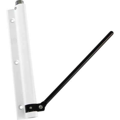 Ferme-porte 200 alu blanc (1/5)