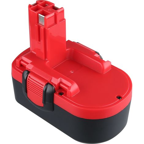 PDstation 1x 4,8 Ah BAT181 Akkus kompatibel mit Bosch PSB 18 VE 2, PSR 18 VE-2 Elektrowerkzeug Ersatz für Bosch 2607335536 BAT181 BAT025 BAT026 BAT160 BAT180 BAT189 (4800 mAh, NiMH, 18 V) (1/5)