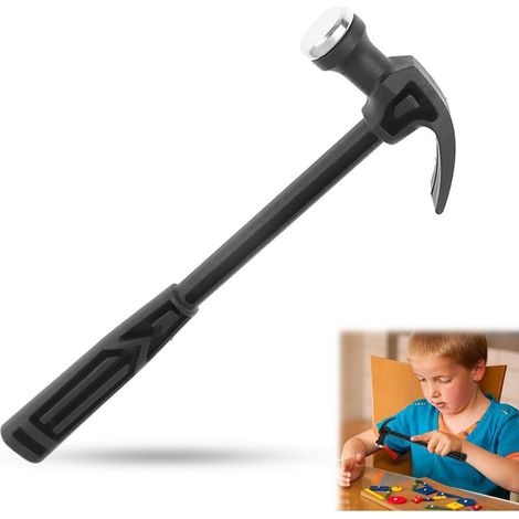 Hammer mit Kunststoffgriff, Mini-Nagelzieher, Nagelstanzer für Holzarbeiten, Metallhammer-Werkzeug (1/4)