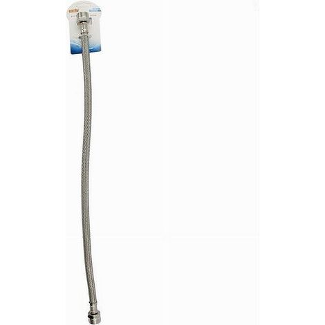 Cleafe - Tubo Flessibile Flessibili Rubinetto Miscelatore Acqua 50 Cm F 3/8" X M1/2 69401 - (1/2)