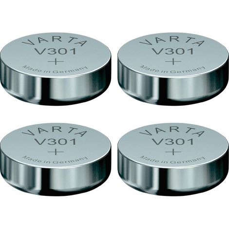 .4 piles Varta 301.