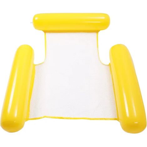 Hamacs et chaises longues aquatiques, matelas de natation gonflables, jouets pour fêtes à la piscine