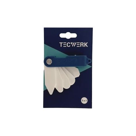 Spatule silicone 5 en 1 p.tous joints silicone Qu.1 pce sur carte TW (1/2)