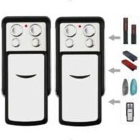 Télécommande de garage Sdre-4031 868 MHz compatible avec les télécommandes Sommer 868 MHz 4020 4026 TX03-868-4 4021 4025 4011 4031 4035 à code tournant (Smile-2PACK) (1/4)