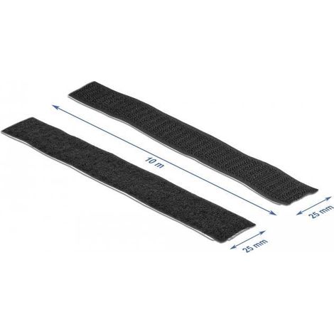 Nastro adesivo velcro Delock 19081 autoadesivo 10 m 25 mm (1/3)