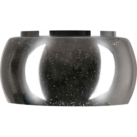 Applique glamour Julia 2xG9 verre chromé noir Polux (1/5)