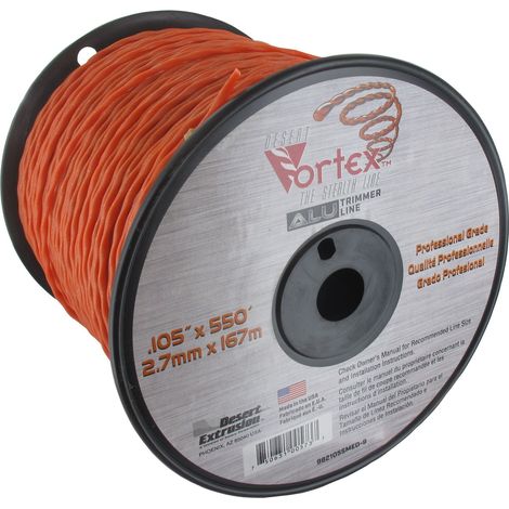 Fil nylon 2,7mm VORTEX 167m (1/2)