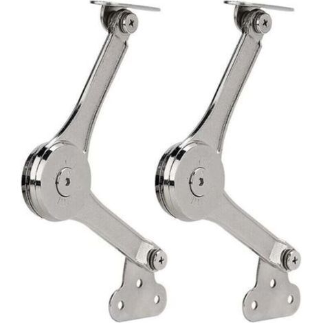 charnières de support de couvercle robustes. Charnières de support de couvercle à fermeture douce. Maintenez la charnière du couvercle ouverte pour l'armoire. (1/3)