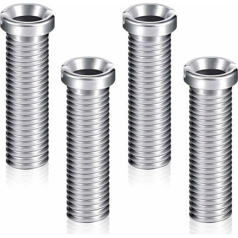 Spülbeckenkorbschrauben 45 mm Edelstahl-Ablaufstopfenschrauben Befestigungszubehör Spülbeckenbolzenschrauben Spülbeckenkorb-Siebstopfenschrauben für Küchenwaschbecken