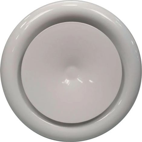 BOSCH Accessori ventilazione ambiente ZUV125, Valvola a disco di mandata DN 125, metallo, bianco, 7738113955