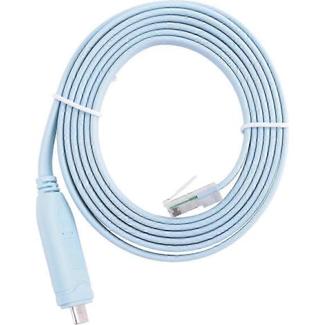 Câble de configuration de console USB vers Type-C câble de débogage de routeur de port série Type-C vers RJ45. (1/5)