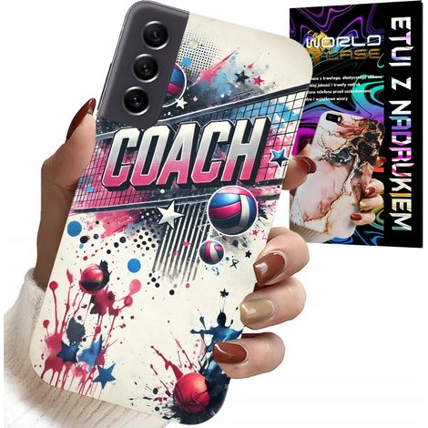 Custodia per Samsung Galaxy S21 - alloggiamento in rete Retina Coach, retro (1/5)