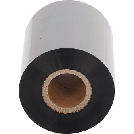 Ruban transfert thermique 80mmx300m 3.15inx984.25ft pour imprimante étiquette code-barres TSC Argox Zebra TOSHIBA POSTEK Gprinter SATO AVERY FANUUSOFT modèle KB100 B (1/5)
