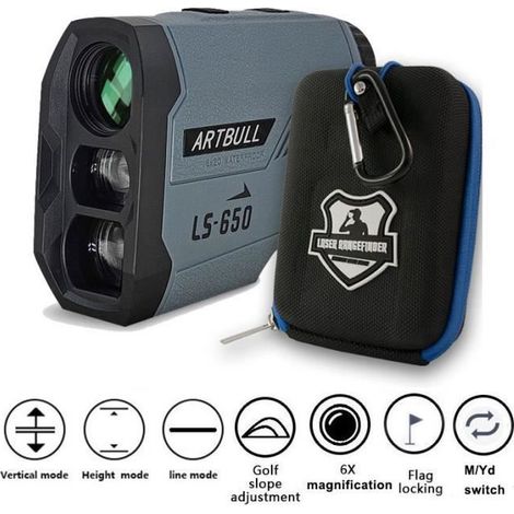 650M - ARTBULL – télémètre Laser de Golf, Télescope de chasse avec drapeau à verrou de pente, Distancemètre L
