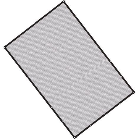 Isolierendes Aluminiumfolien-Sonnenschutznetz, Sonnensegel für Rasenflächen, Gärten und Pools, 2 x 3 Meter (1/5)